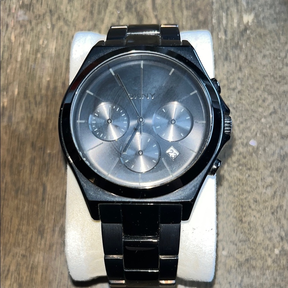 DKNY Black Stainless Steel Watch